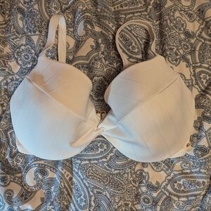 White Victoria's Secret Bikini Top